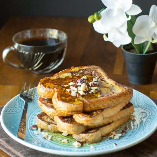 Kahlua and Cream French Toast