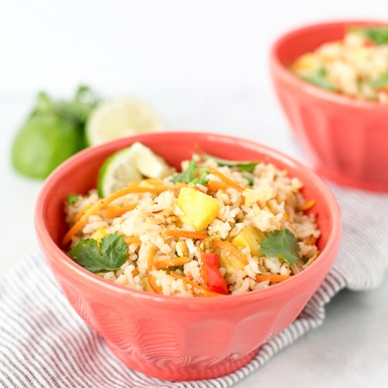 Healthy Pineapple Fried Rice