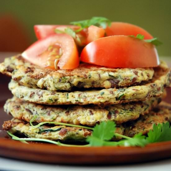 Vegan Zucchini Pancakes