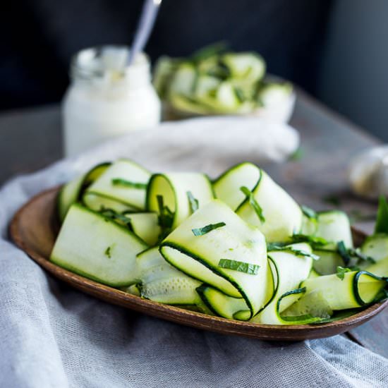 French Zucchini Salad