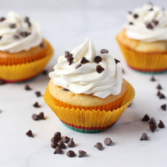 Chocolate Chip Cupcake