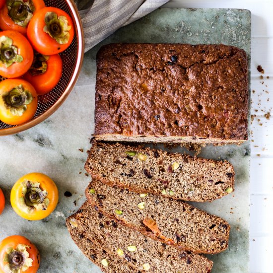 Persimmon bread