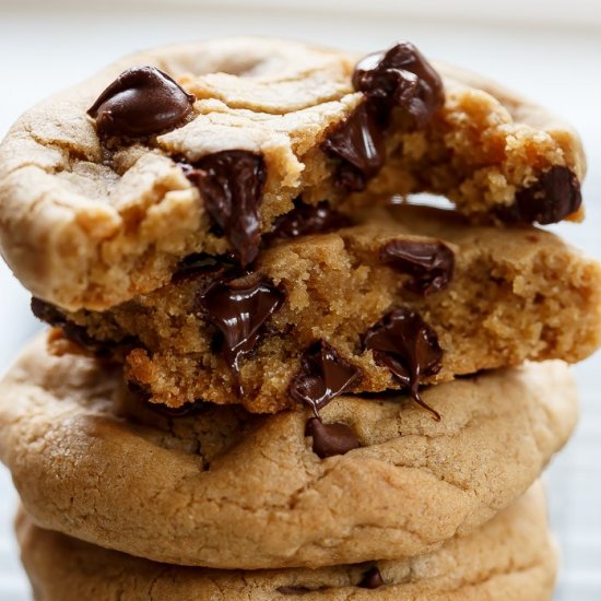 Soft Chewy Chocolate Chip Cookies