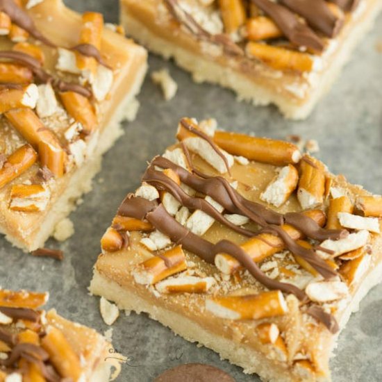 Crunchy Millionaires Shortbread