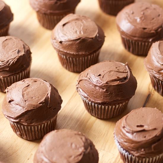 Chocolate stout cupcakes