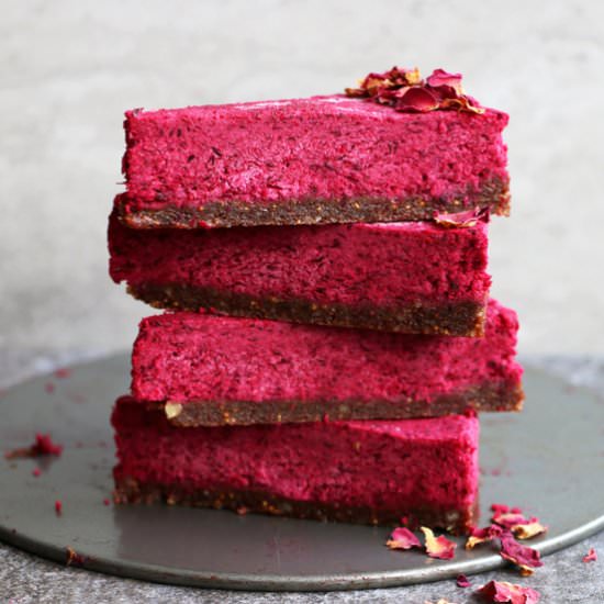 Raw Beetroot Cake