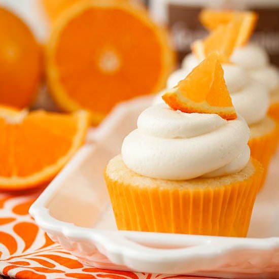 Orange Crush Cupcakes