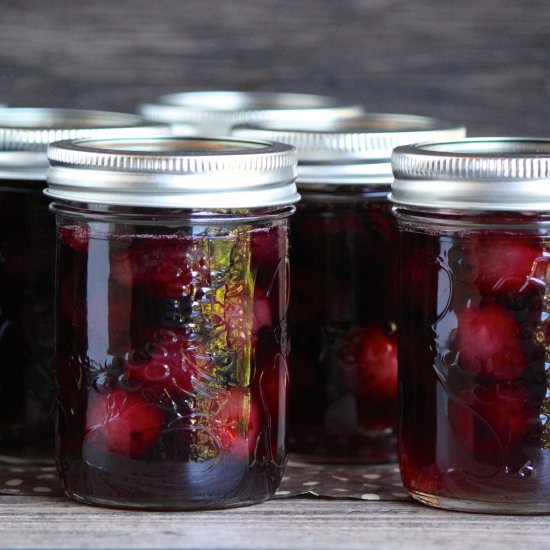 Bourbon Soaked Cherries