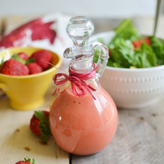 Fresh Strawberry Salad Dressing