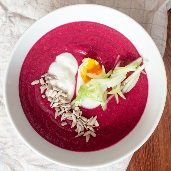 Chłodnik – Chilled Beetroot Soup