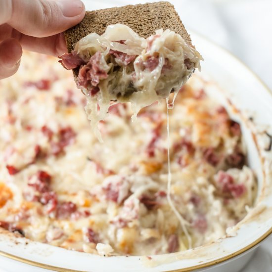 Four Ingredient Reuben Dip