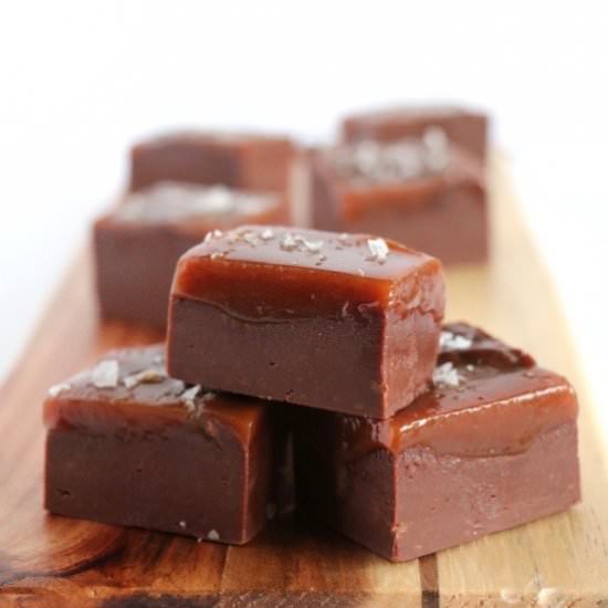 Salted Caramel Fudge