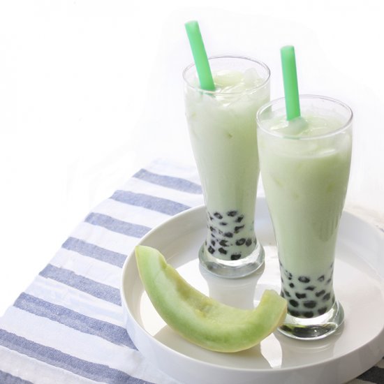 Honeydew Bubble Tea