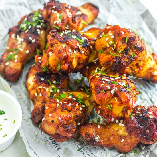 Chicken Wings – Honey Mustard Sauce