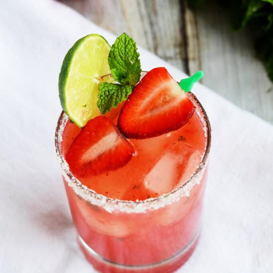 Strawberry Mint Smash