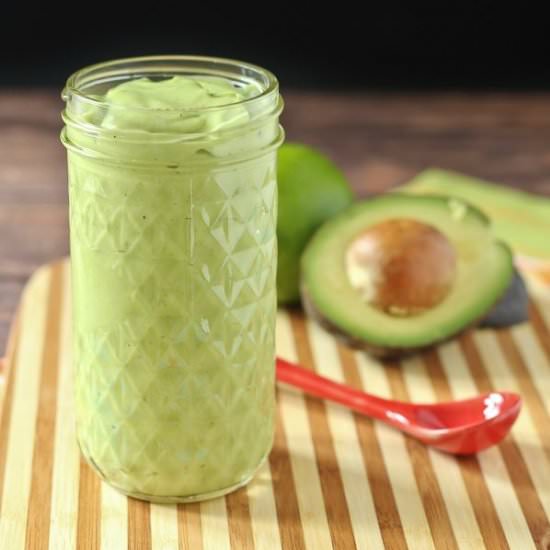 Creamy Avocado Lime Dressing