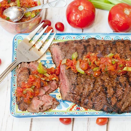 Bloody Mary Flank Steak