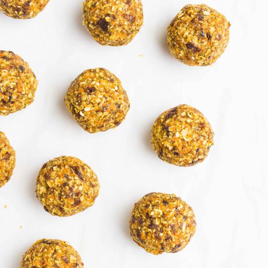 Carrot Cake Energy Balls