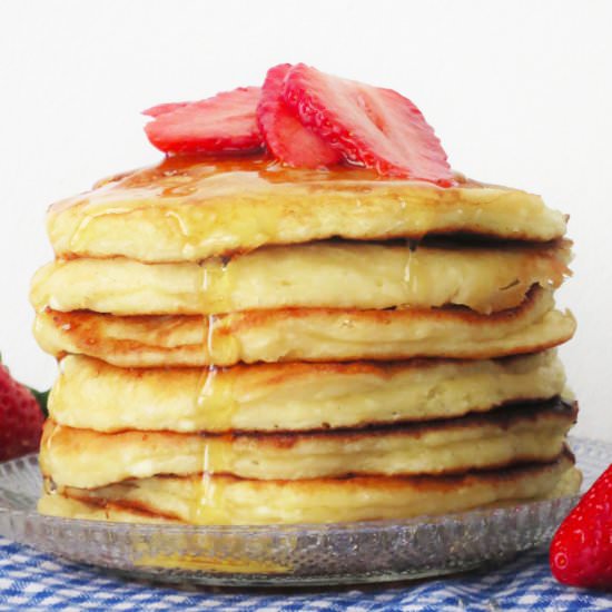 Fluffy Quark Pancakes