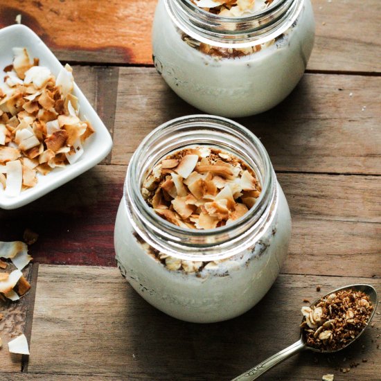 Pudding & Toasted Coconut Granola