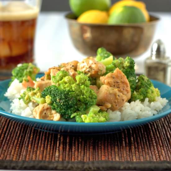 Lemon-Ricotta Broccoli & Chicken