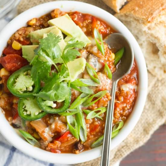 One-Pot Quinoa Chili