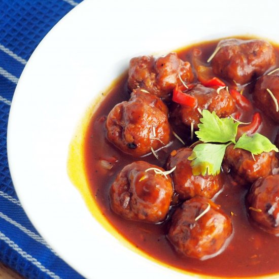 Sweet and Sour Meatballs