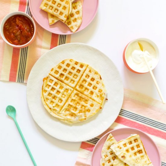 Waffle Quesadilla Recipe