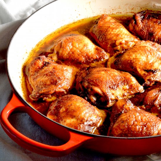 Molasses Glazed Chicken