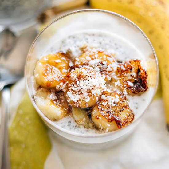 Toasted Coconut Chia Pudding