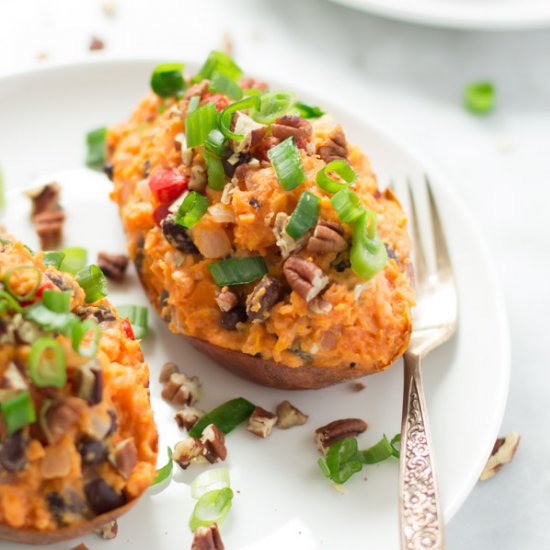 Southern Stuffed Sweet Potatoes