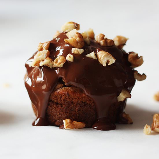 Chocolate espresso muffins