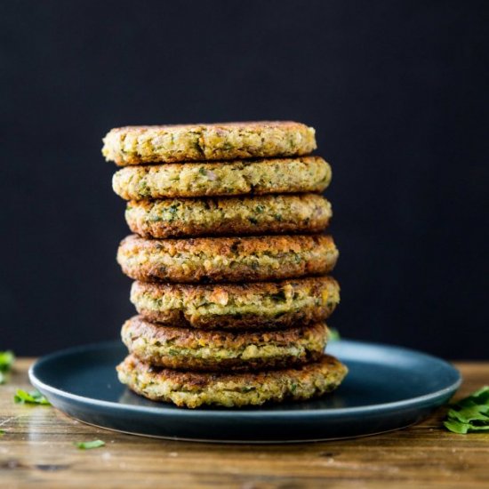 Simple Falafel Fritters