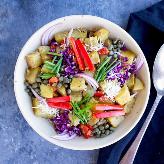 Pecorino Roasted Potato Salad