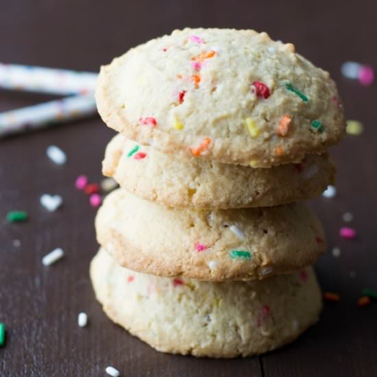 Gluten Free Funfetti Sugar Cookies