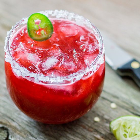 Jalapeño & Red Fruits Margarita