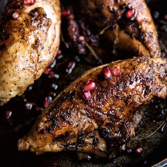 Pomegranate Roasted Chicken