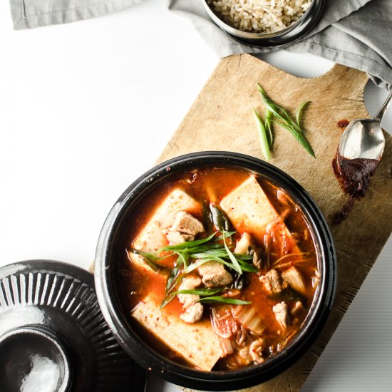 Kimchi Jjigae (Korean Kimchi Stew)