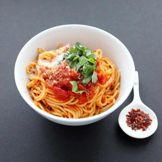 Tomato Sauce with Pancetta and Shallot