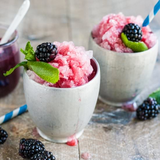 Blackberry Lime Mint Julep