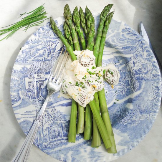 Green Asparagus & Morel Cream