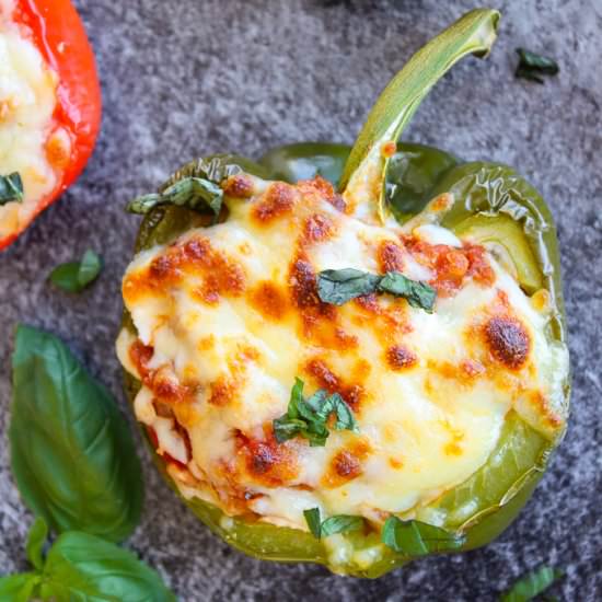 Lasagna Stuffed Peppers