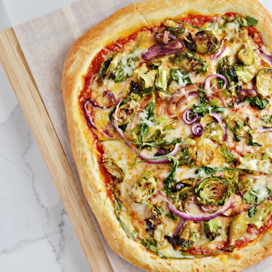 Brussels Sprouts Pizza