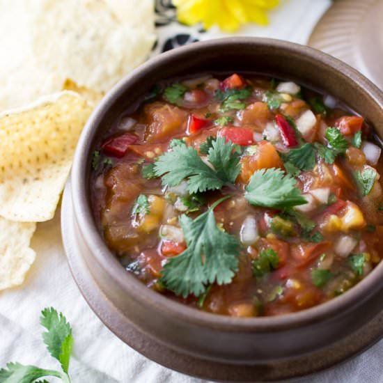 5-ingredient Mexican Salsa