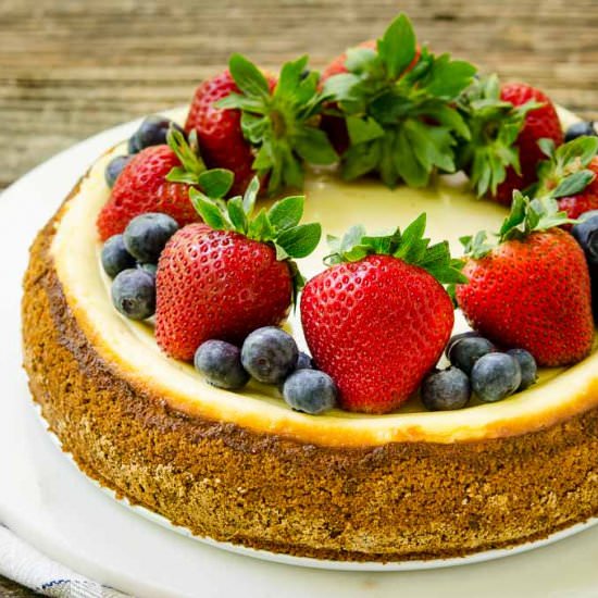 Sour Cream Cheesecake