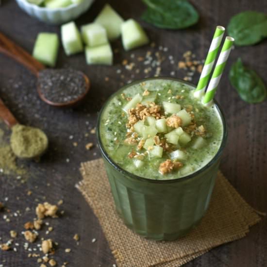 Green Tea Honeydew Smoothie