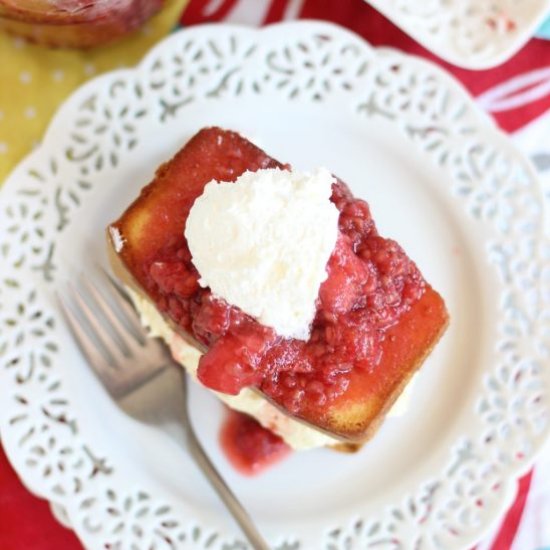 Grilled Pound Cake Shortcakes