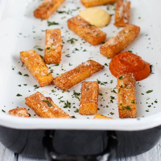 Polenta Fries with Aioli