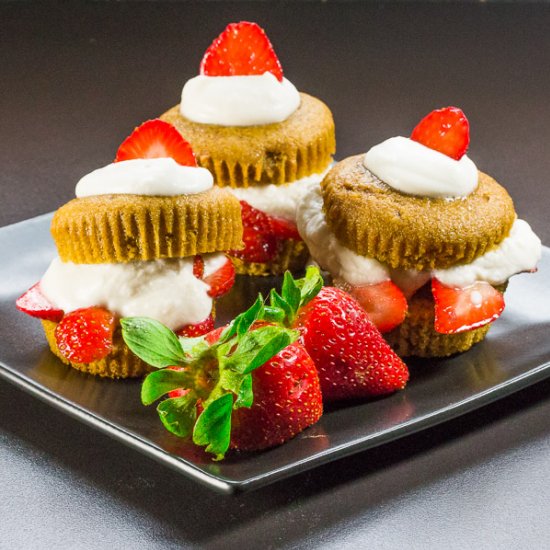 Paleo Strawberry Shortcake