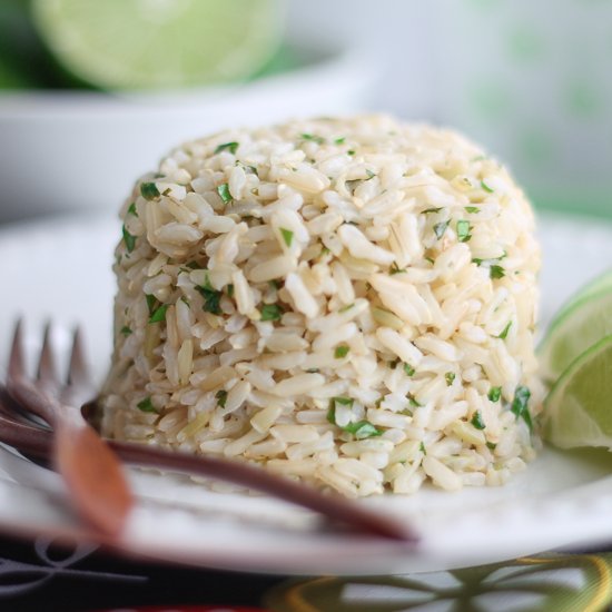 Cilantro Lime Brown Rice